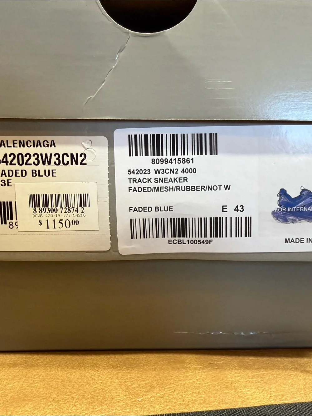 Balenciaga Men's Track Sneakers